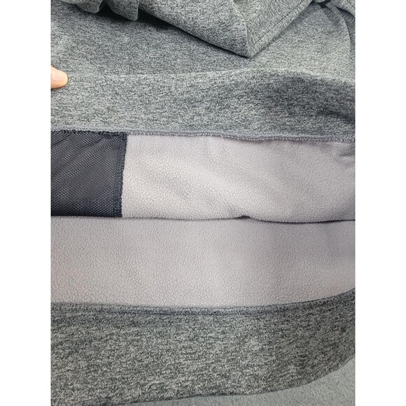 Nike Dri-FIT Hoodie Mens Small Gray Standard Fit Pullover Zip Pocket CU6214-071 - Picture 7 of 13
